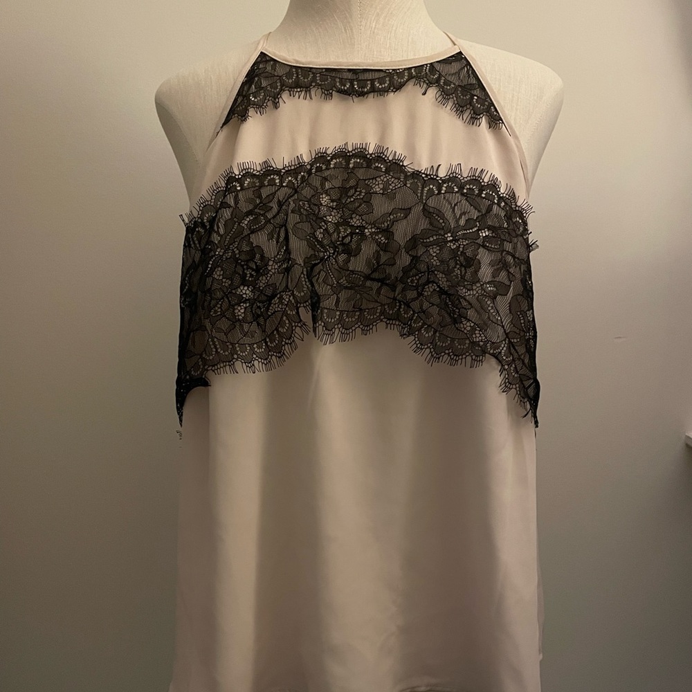 Forever 21 Lace Halter Blouse